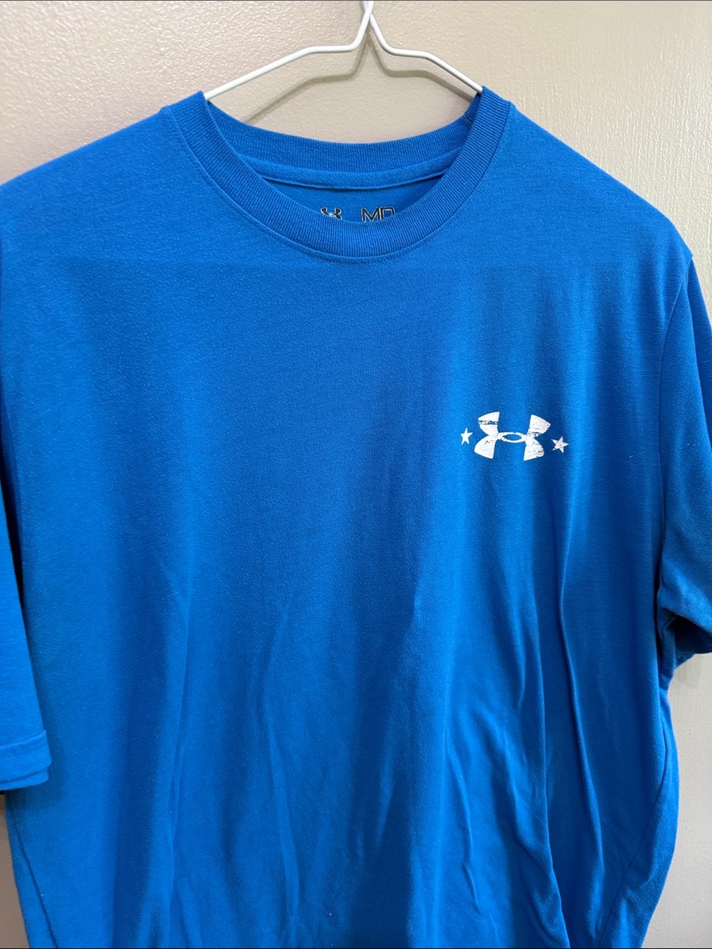 Under Armour Men's Royal Blue Short-Sleeve Logo Tee